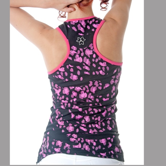 Leaopard & zebra patterns tank top combo black - Picture 3 of 4